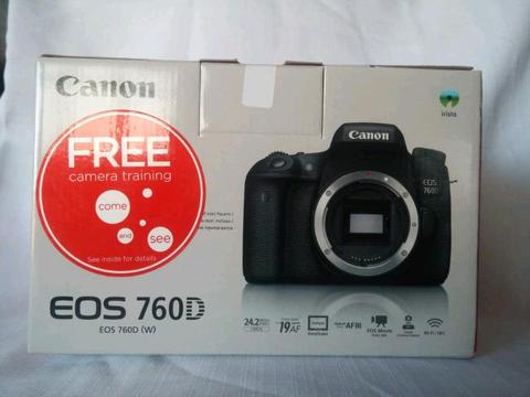 Canon 760D brand new #Reduced 