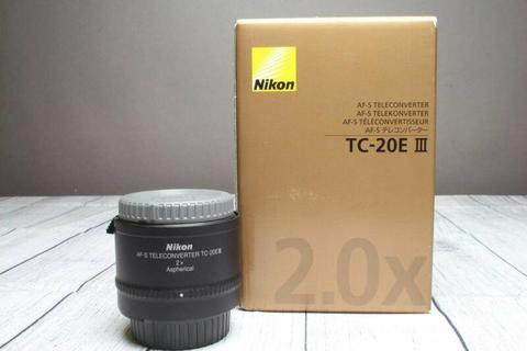 Nikon AF-S teleconverter TC-20E lll for sale 