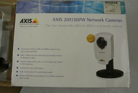 AXIS 207W WIFI IP Network Camara 