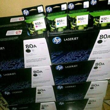 We buy sealed toners and ink cartridges 