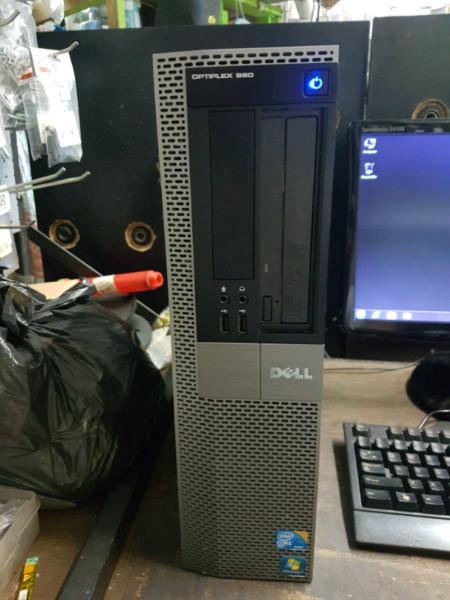 dell optiplex core 2 duo tower or set  