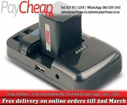 Universal Car And Home Battery Charger For All Digital Camera Models 