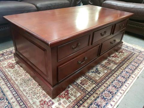 Gorgeous solid wood 5 drawer coffee table R 5900 