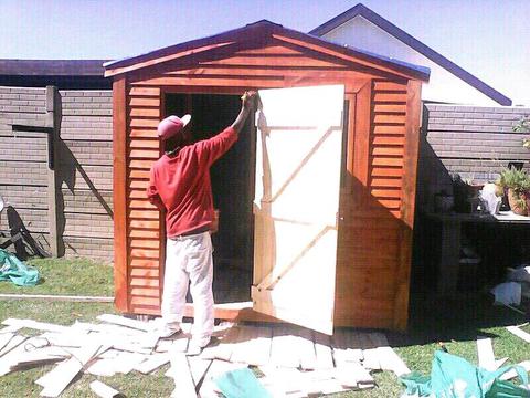 Special on wendy houses, nutec houses, toolsheds, guardrooms, carports 