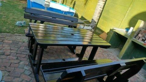 Brand New Wooden Benches & Tables , Contact us today 