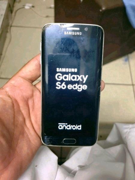128GB Samsung Galaxy S6 Edge with finger Print 