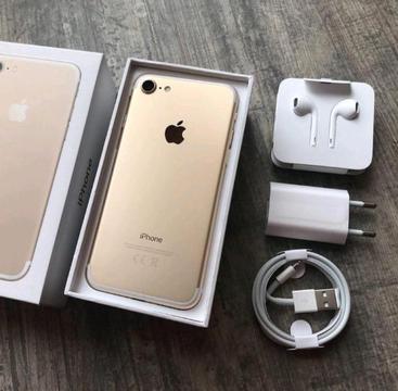 128GB IPHONE 7 GOLD IN THE BOX -TRADE INS WELCOME 
