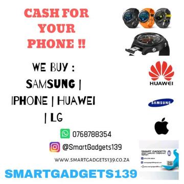 CASH FOR YOUR PHONE!!! TRADE IN OR SELL YOUR PHONE TO US - CASH PAID ON THE SPOT 