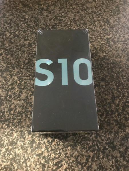 Brand New Sealed Samsung Galaxy S10 And Proof of Purchase With  