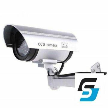 Buy 1 Get 1 - Fake Dummy Camera Dome Waterproof IR LED Security Camera 