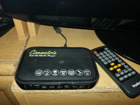 media player and poof for sale 