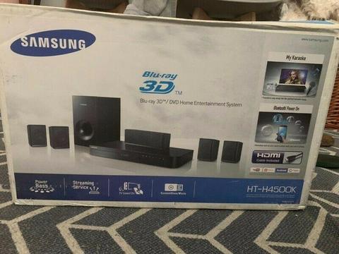 Samsung blu ray 3D dvd surround sound 