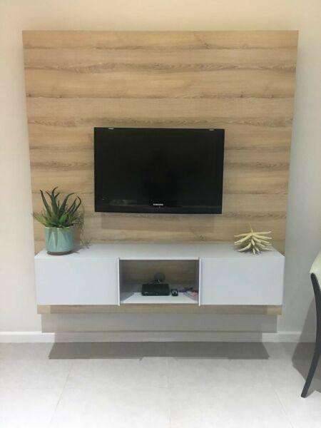 Custom Built TV Wall Cabinets 