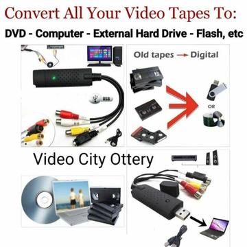 Convert Your VHS Tapes To Digital Formats 