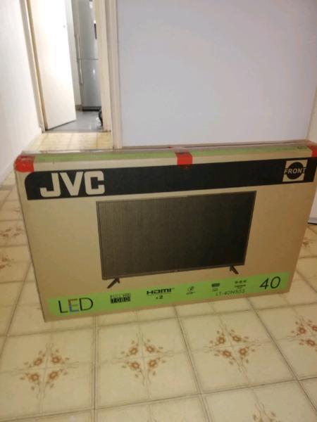 brand new 40 inch jvc led tv 