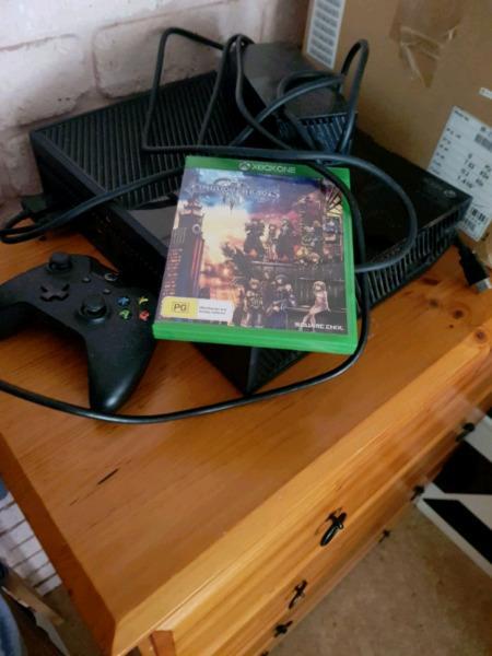 Xbox one console as new includes all cables and 1 controller & 1 game  