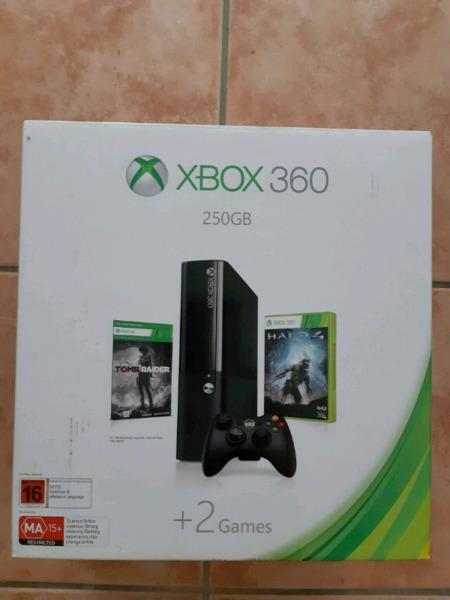 Xbox 360 E 250gb with 1 games bundled game of your choice 