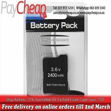 3600mAh 3.6V Rechargeable Battery Pack For Sony PSP2000/3000 Console 