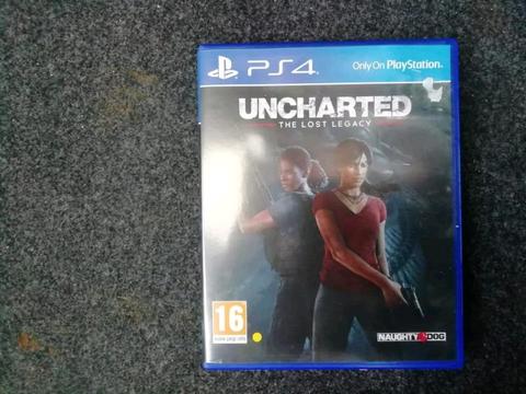Uncharted lost legacy for ps4 R450 
