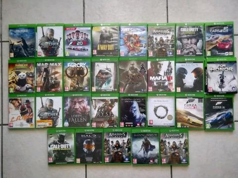 Xbox one games for sale 